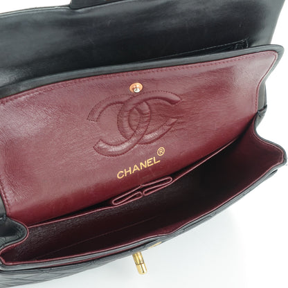 Chanel Lambskin Quilted Small Double Flap Black 5 of 13
