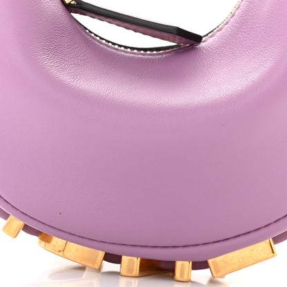 Fendi Vitello Grace New Matte Nano Fendigraphy Hobo Charm Agapanto 8 of 10