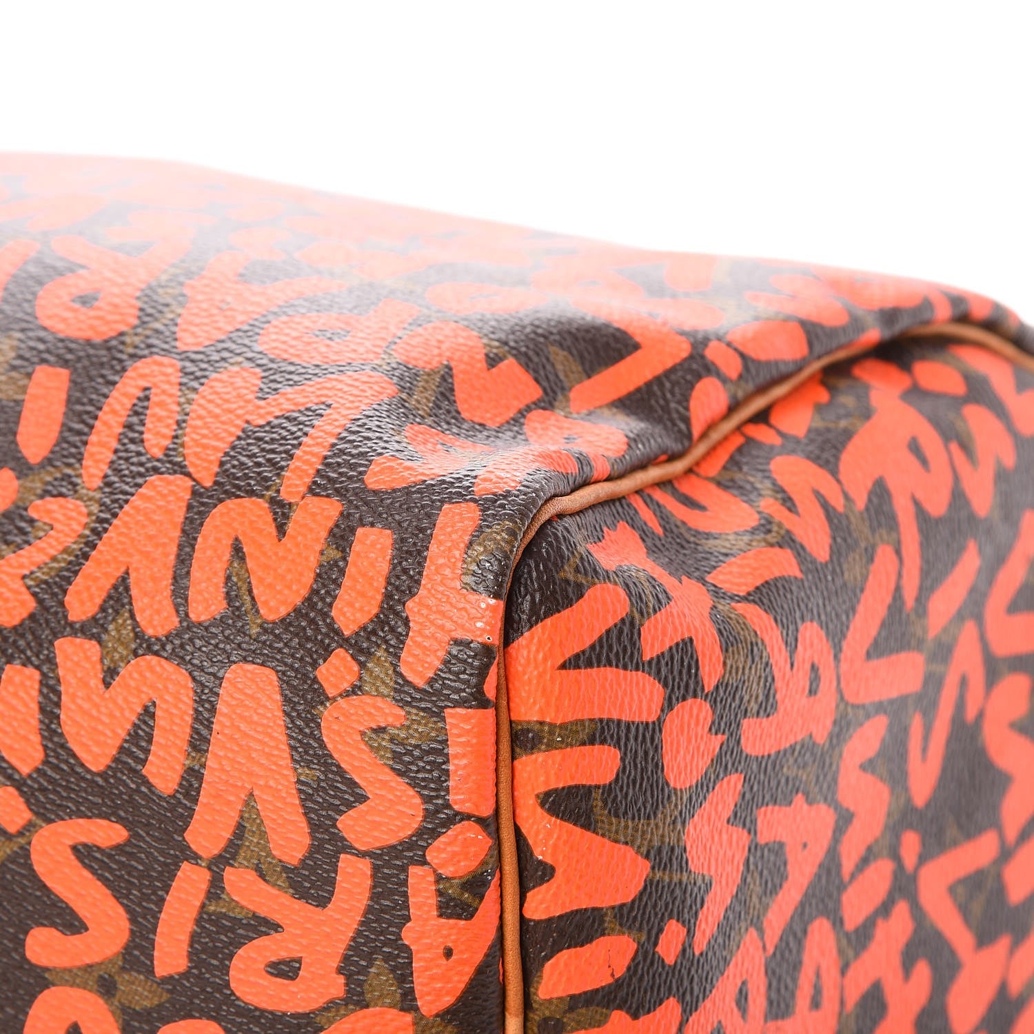 Louis Vuitton Monogram Graffiti Speedy 30 Orange 10 of 11