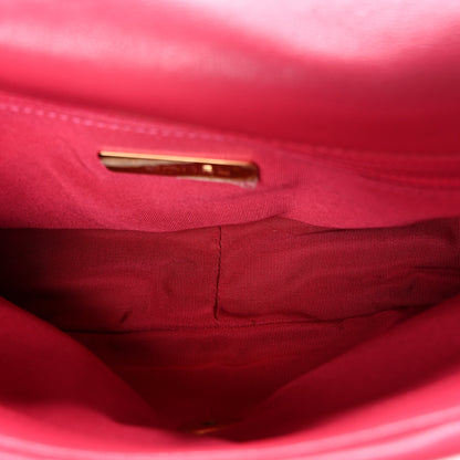 Chanel Goatskin Quilted Medium Chanel 19 Flap Pink 5 of 10