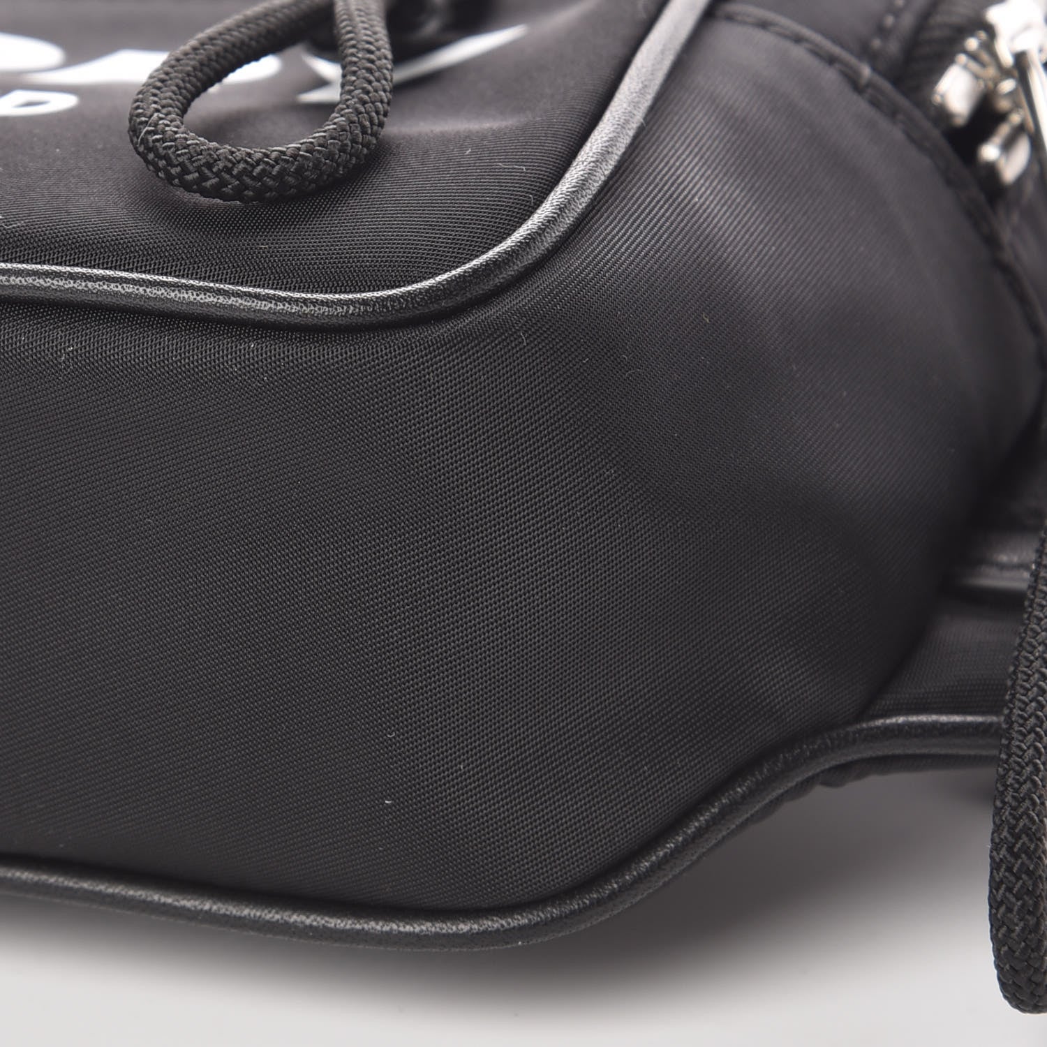 Burberry Econyl Logo Print Bum Bag Black 6 of 9