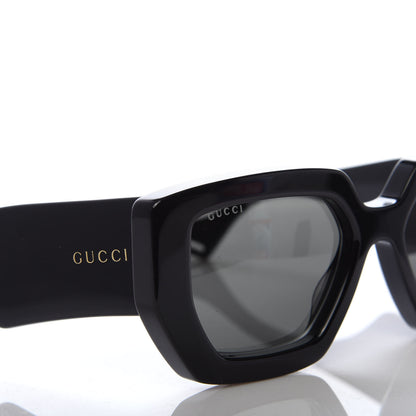 Gucci Acetate Square Frame Sunglasses GG0630S Black 7 of 8