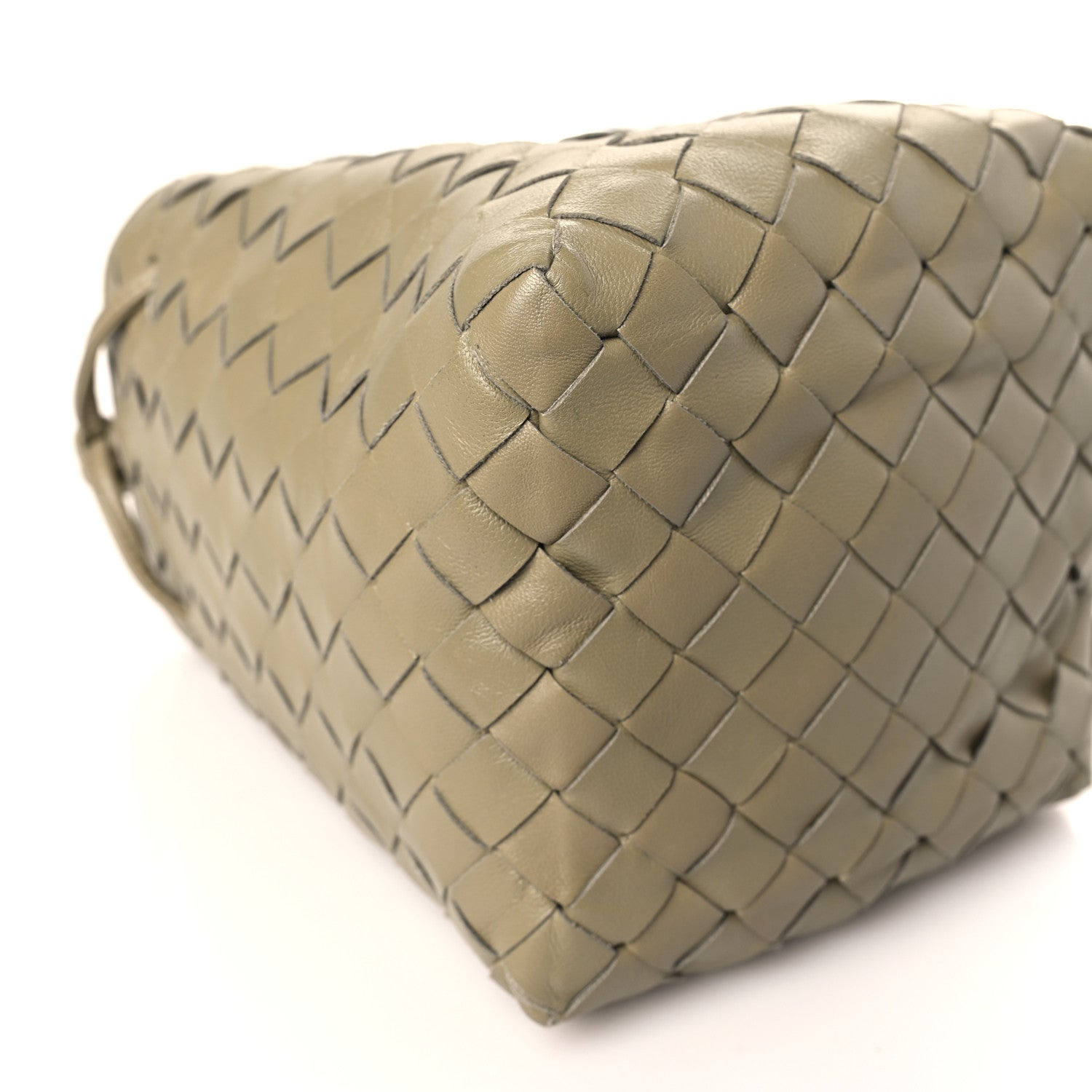 Bottega Veneta Nappa Intrecciato Small Drawstring Bucket Bag Travertine 7 of 8