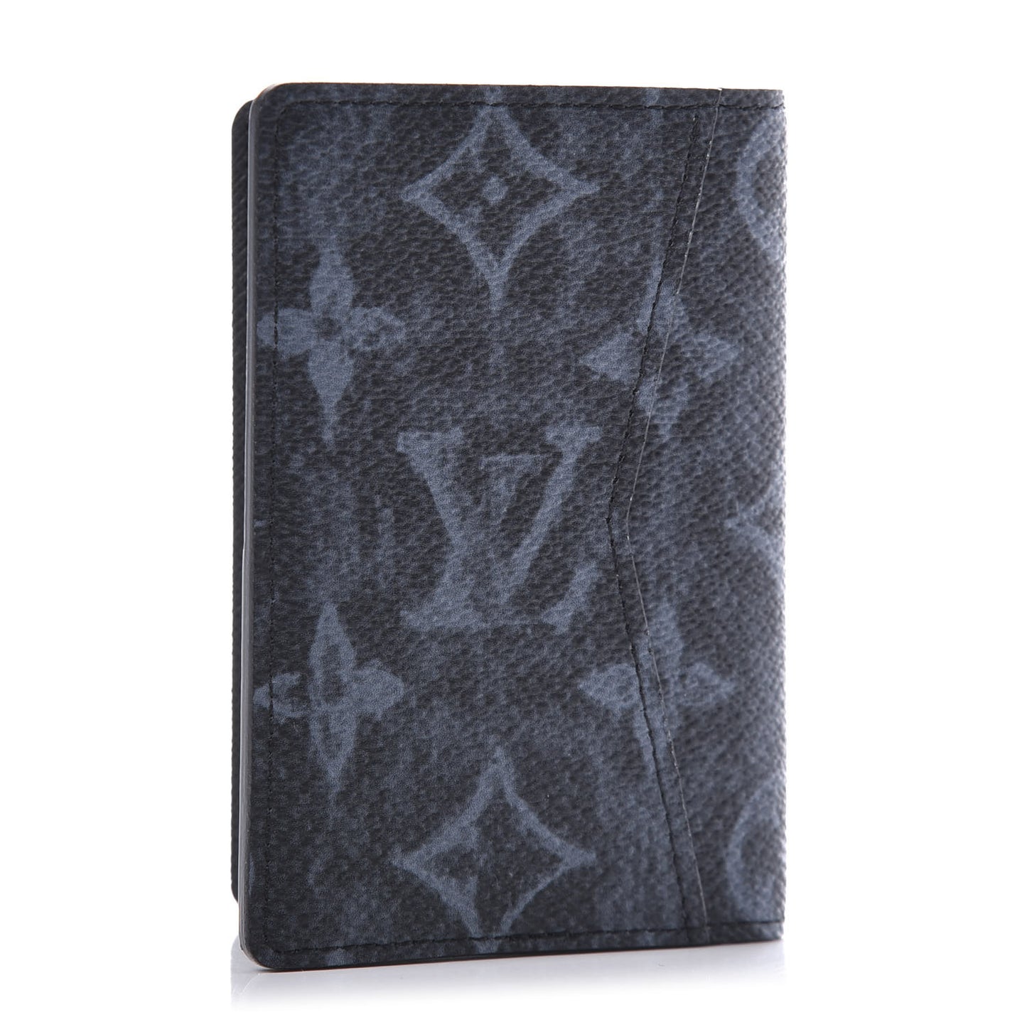 Monogram Pastel Pocket Organizer Black