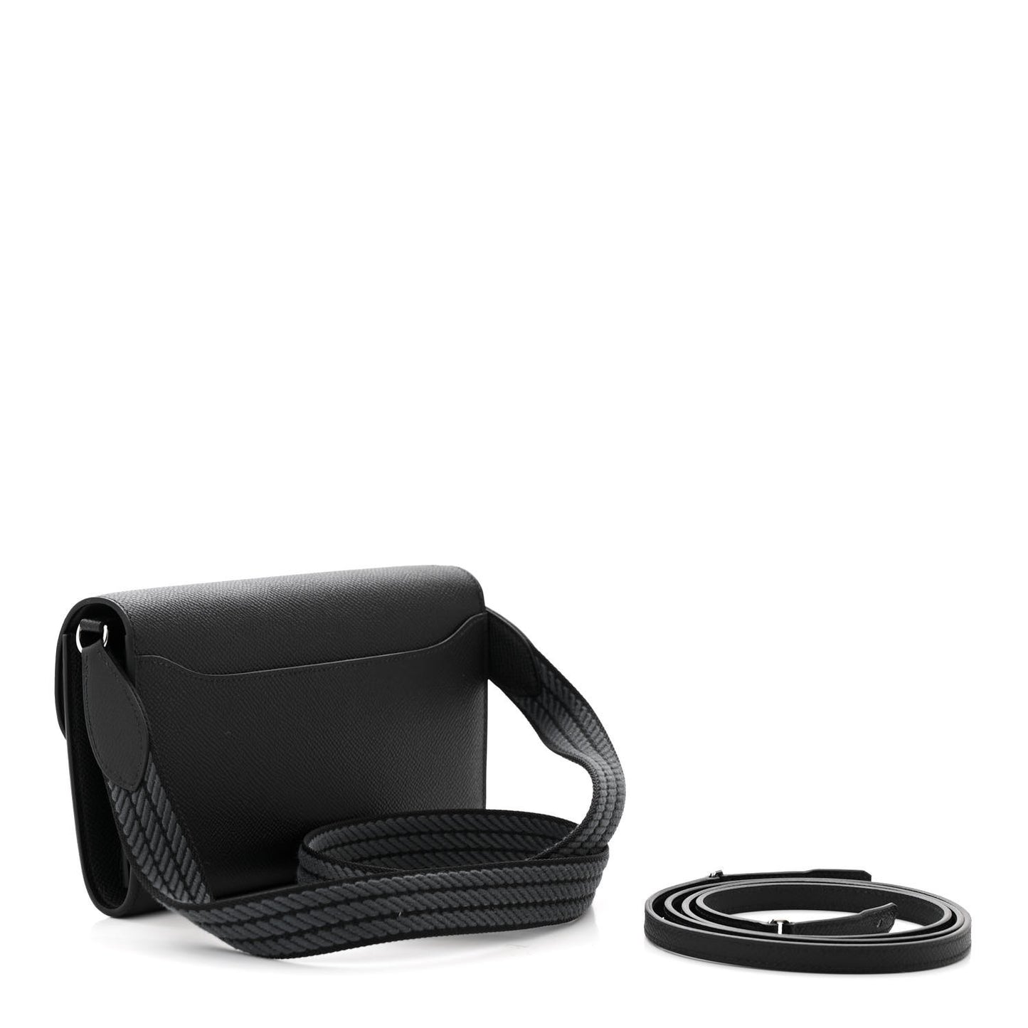 Epsom Cordage Constance Long Wallet To Go Black Gris Misty