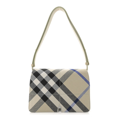Burberry Jacquard Check Snip Bag Lichen 1 of 10