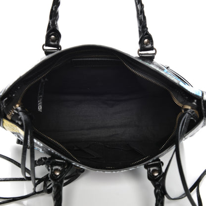 Balenciaga Agneau Graffiti All Over Classic Hardware S City Black Multicolor 5 of 7