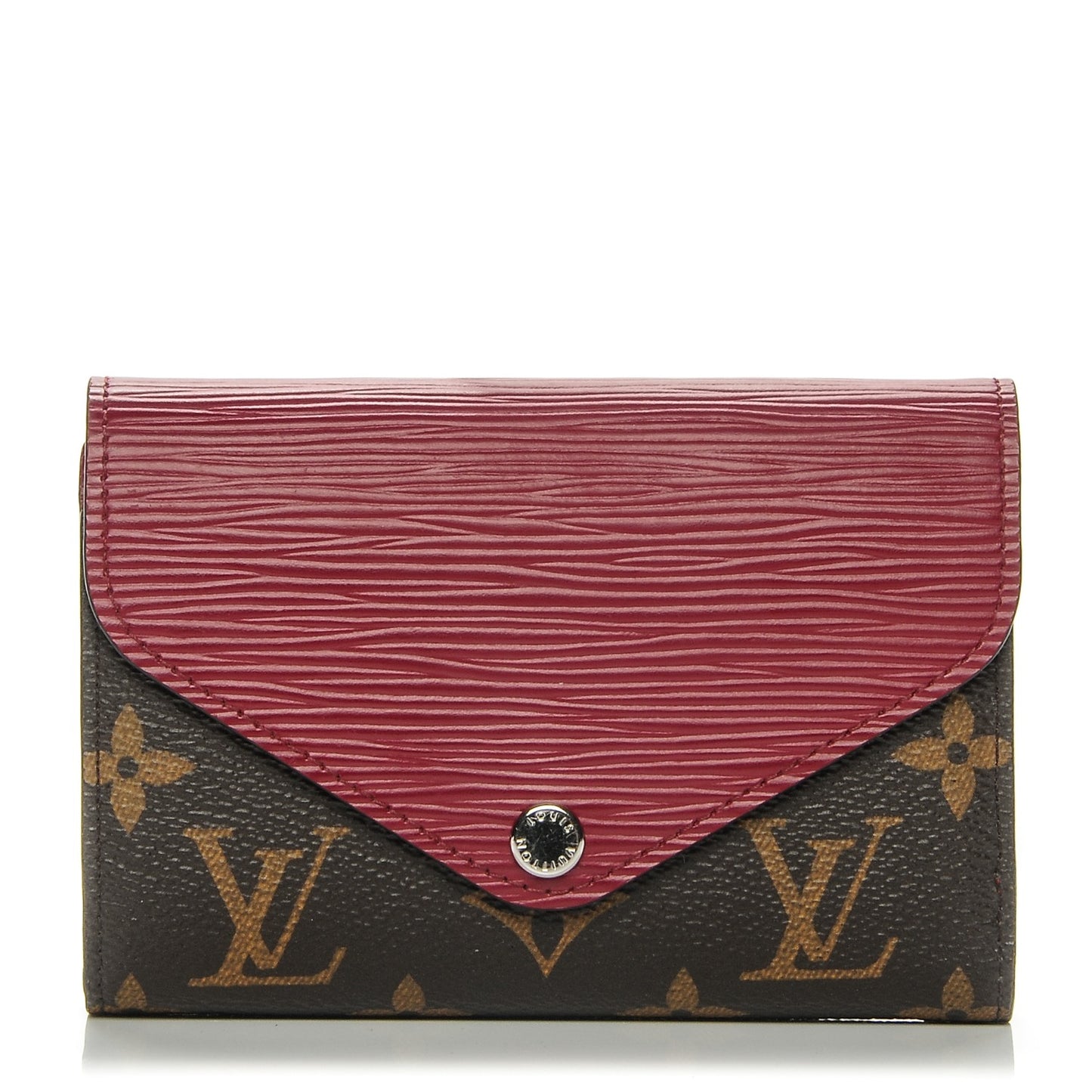 Epi Monogram Marie-Lou Compact Wallet Fuchsia
