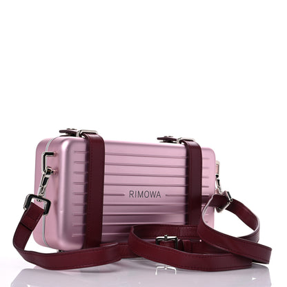 Christian Dior X RIMOWA Aluminum Personal Clutch On Strap Rose 3 of 17