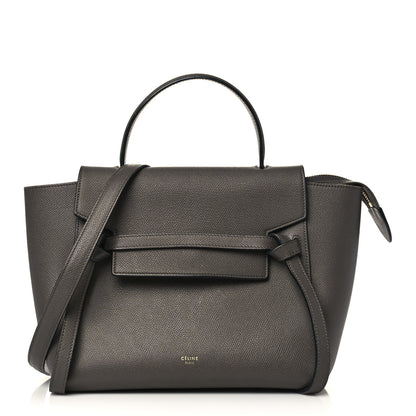 Celine Baby Grained Calfskin Micro Belt Bag Grey 1 of 10