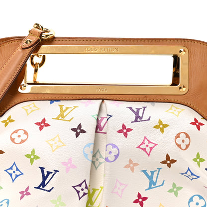 Louis Vuitton Monogram Multicolor Judy GM White 7 of 9