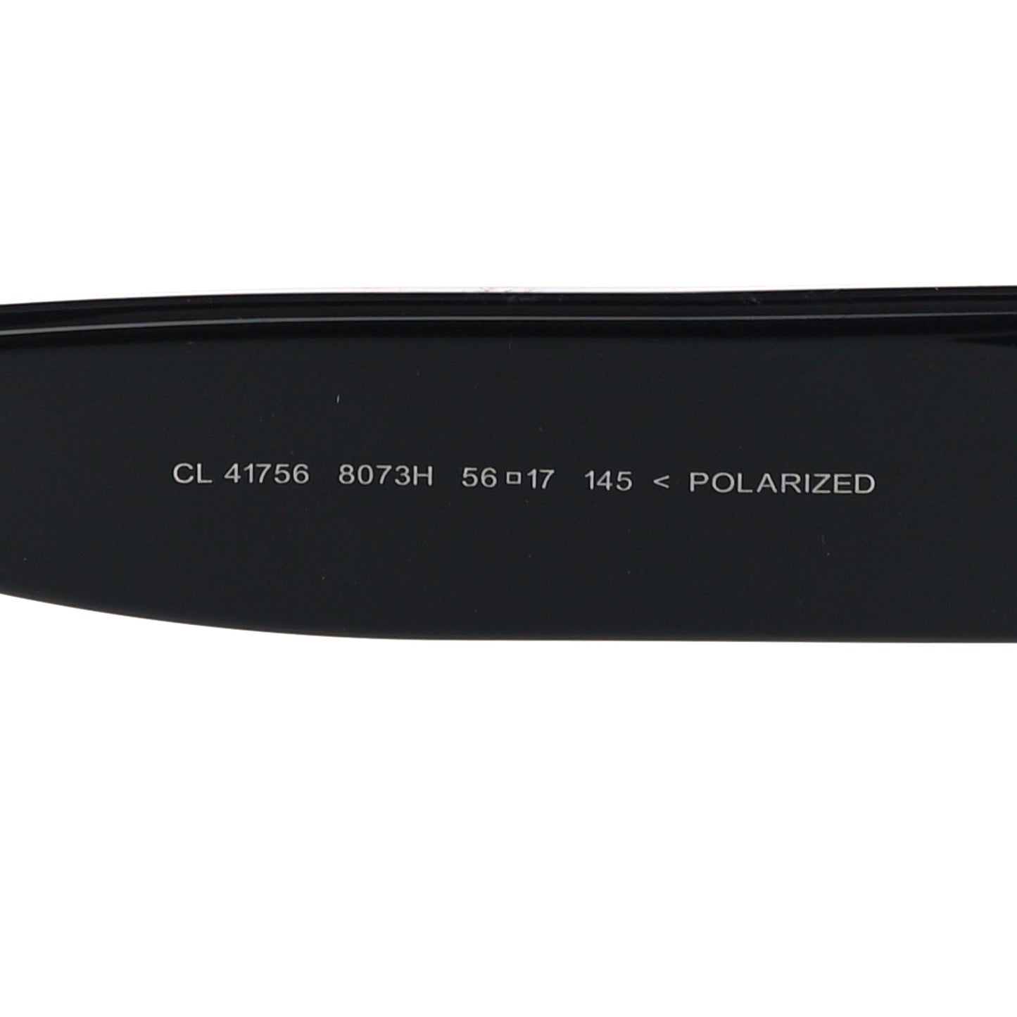 Polarized ZZ Top Sunglasses CL 41756 Black