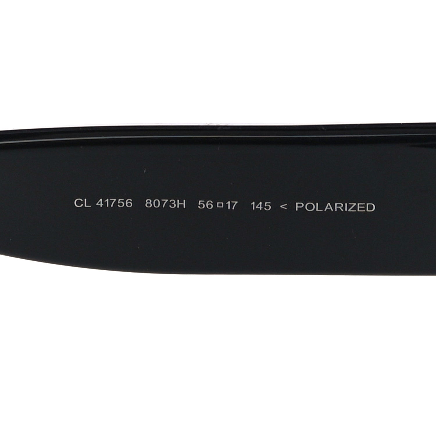 Celine Polarized ZZ Top Sunglasses CL 41756 Black 6 of 7