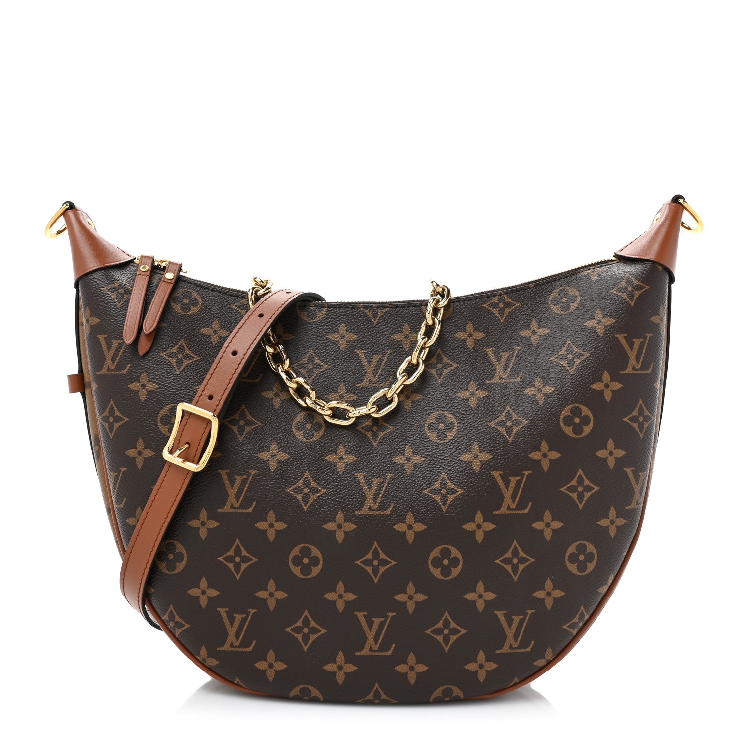 Louis Vuitton Reverse Monogram Loop Hobo 1 of 10