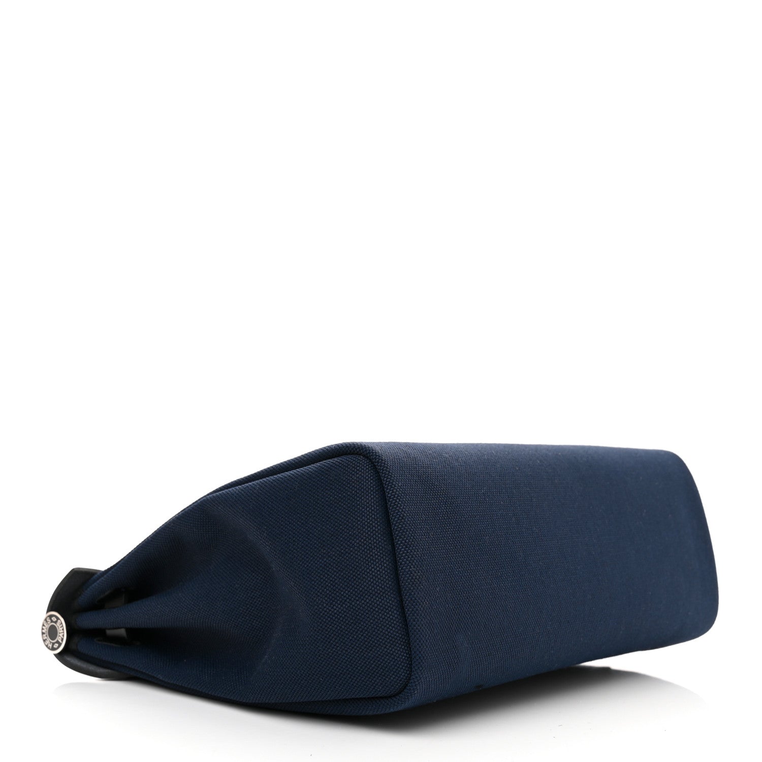 Hermes Military Toile Vache Hunter Herbag Zip Retourne 31 PM Bleu Marine Black 5 of 12