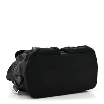 Prada Tessuto Nylon Saffiano Small Backpack Black 4 of 9