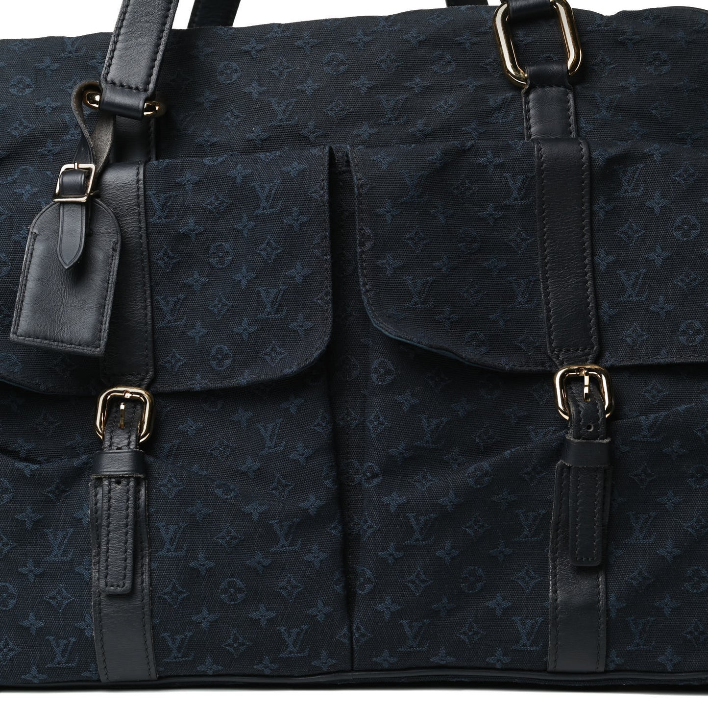 Mini Lin Monogram Louise Blue
