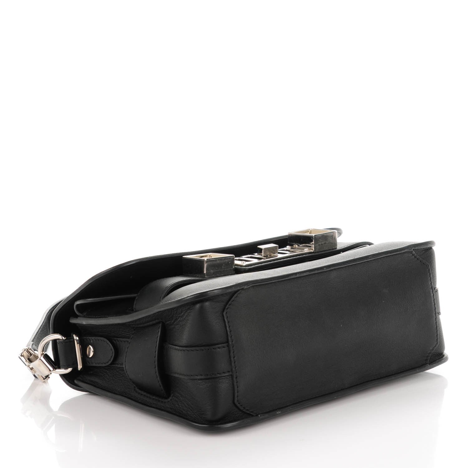 Proenza Schouler Calfskin Mini PS11 Classic Shoulder Bag Black 4 of 9