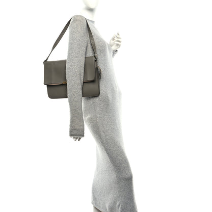 Celine Calfskin Blade Flap Grey 2 of 9