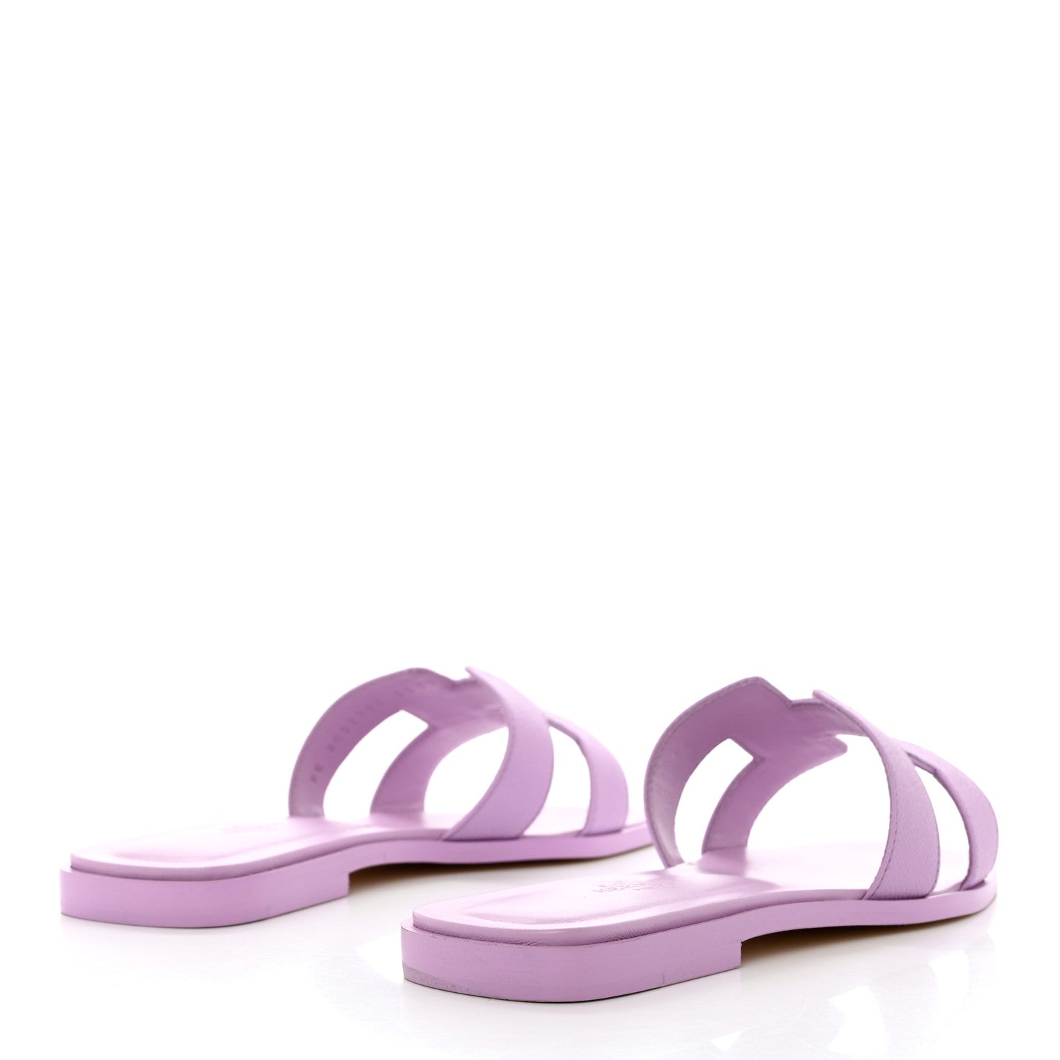 Hermes Epsom Oran Sandals 38 Violet Amethyste 4 of 9