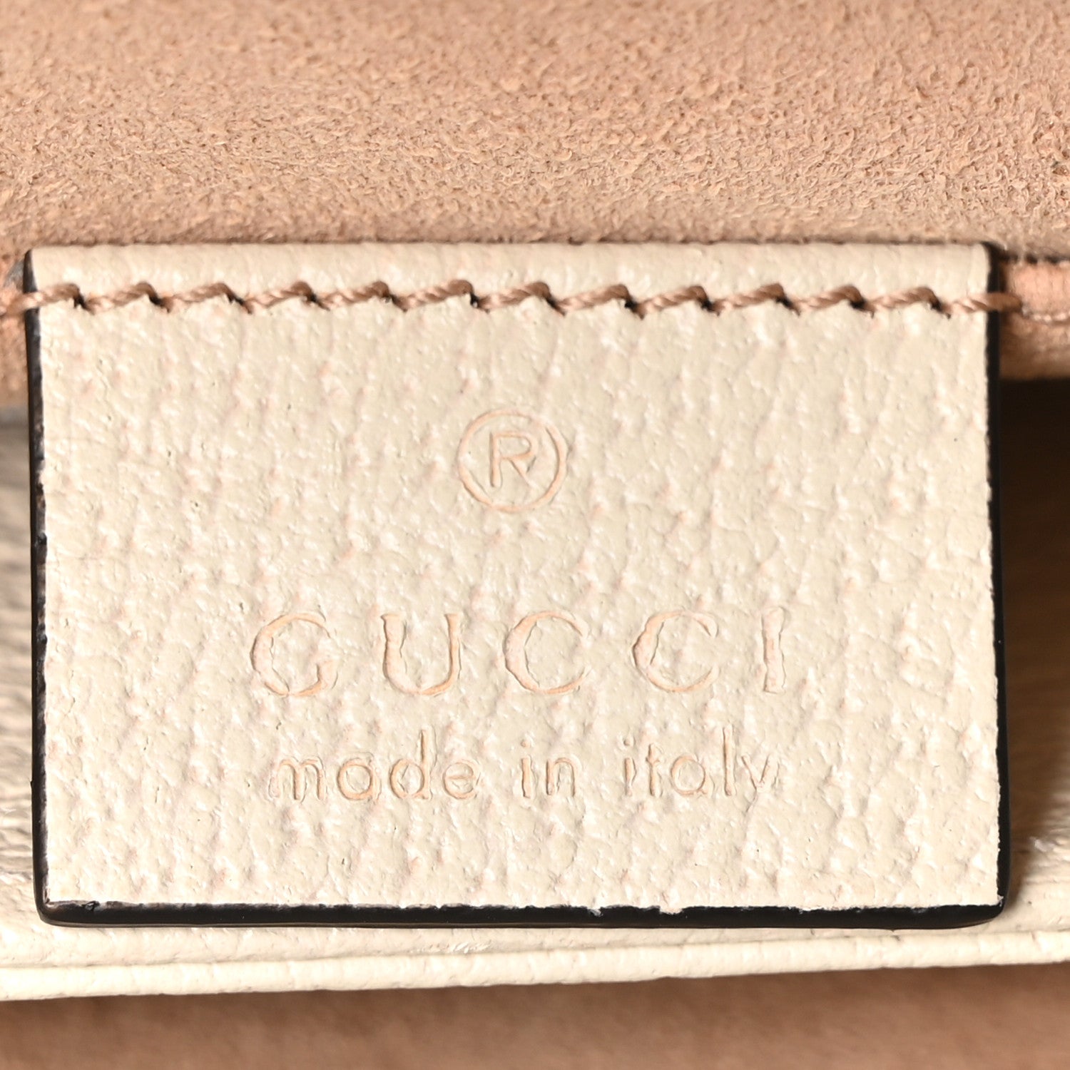 Gucci Textured Calfskin Web Small Ophidia Chain Shoulder Bag Mystic White 6 of 10