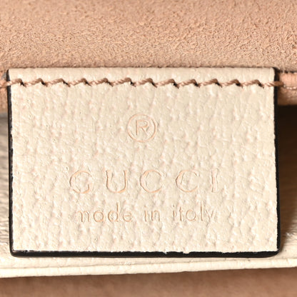 Gucci Textured Calfskin Web Small Ophidia Chain Shoulder Bag Mystic White 6 of 10