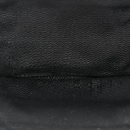 Chanel Pony Hair Lambskin Quilted Kiss Lock Frame Bag Black 6 of 12