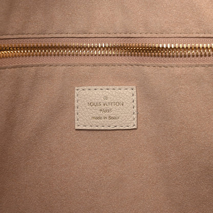 Louis Vuitton Empreinte Monogram Spring In The City Neverfull MM Kaki Beige Cream 6 of 10