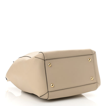 Fendi Vitello Grace King Karligraphy Chain Bucket Bag Nuvola Praline 4 of 13