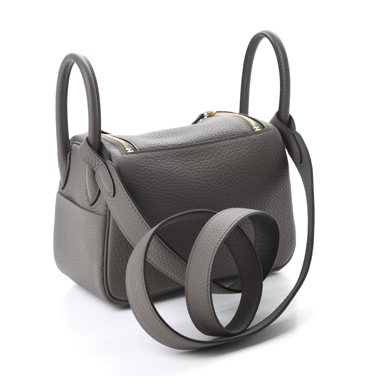 Taurillon Clemence Mini Lindy 20 Etain