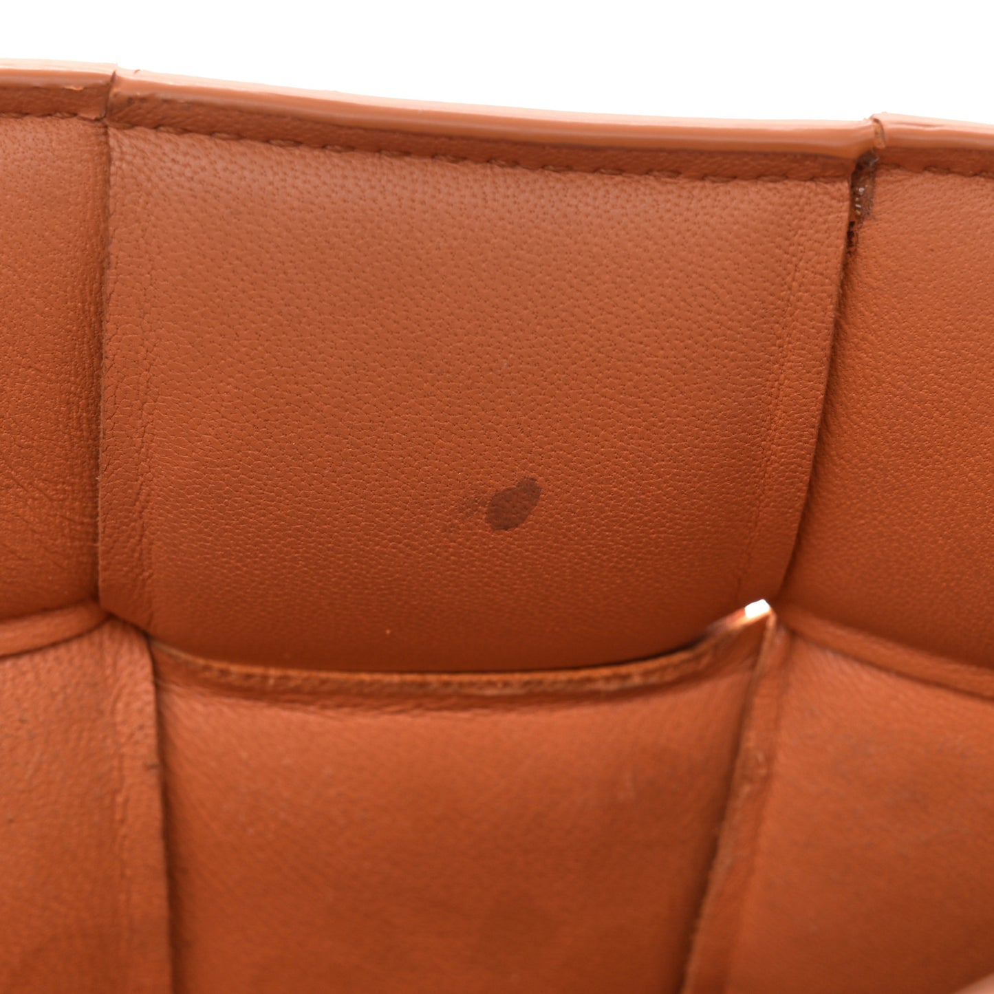 Nappa Maxi Intreccio Padded Cassette Crossbody Bag Clay