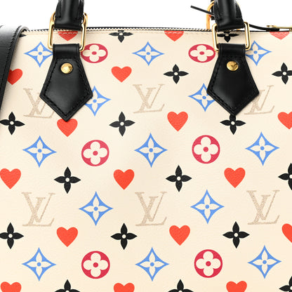 Louis Vuitton Game On Speedy Bandouliere 25 White 8 of 11