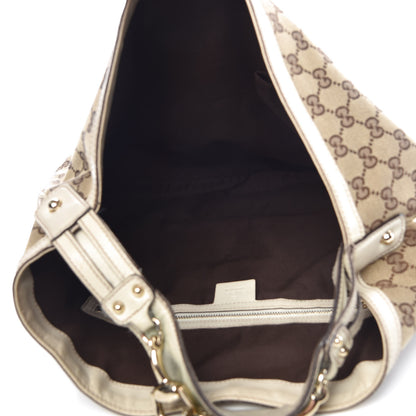 Gucci Monogram Large Wave Hobo Off White 5 of 19
