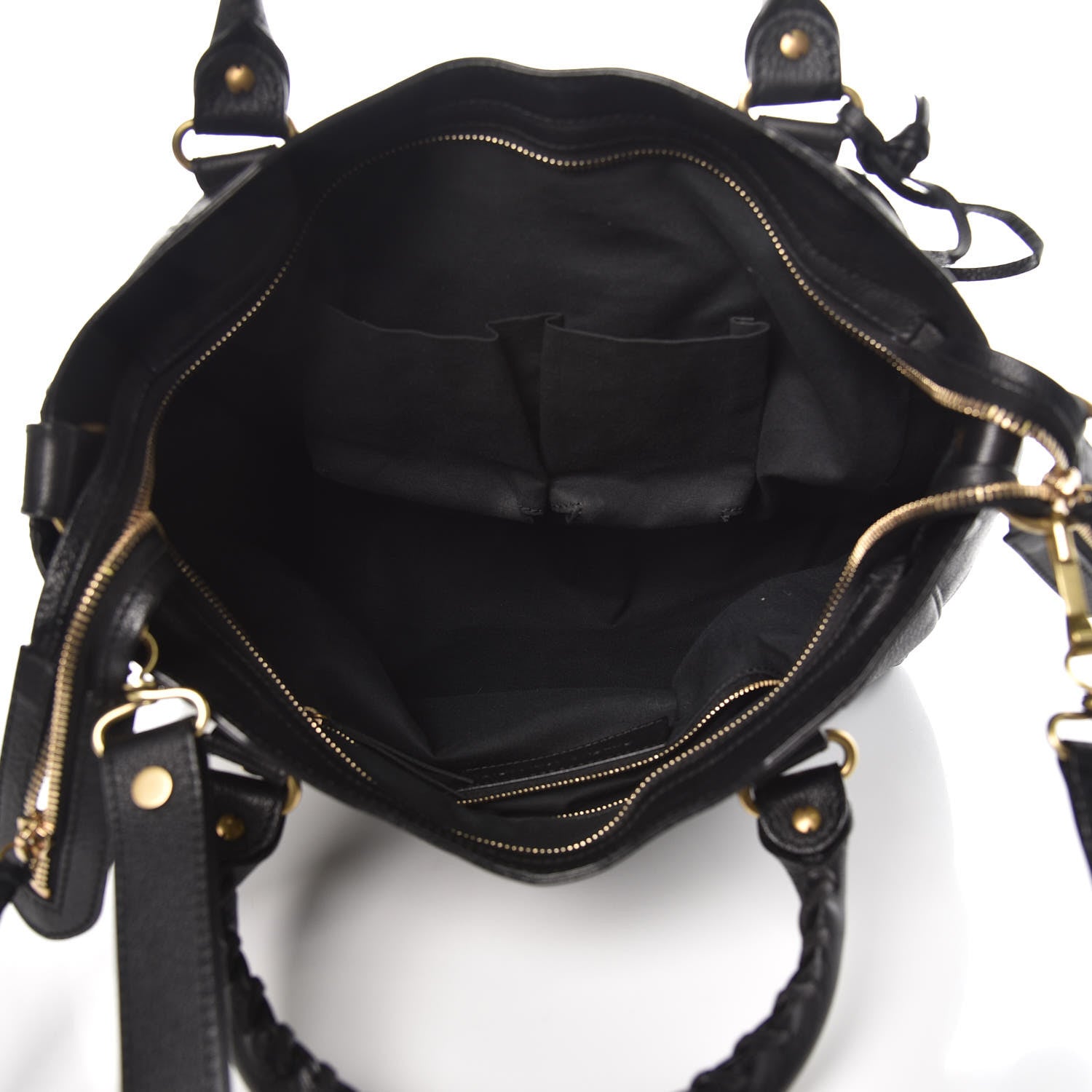 Balenciaga Chevre Classic Gold Hardware Velo Black 5 of 10