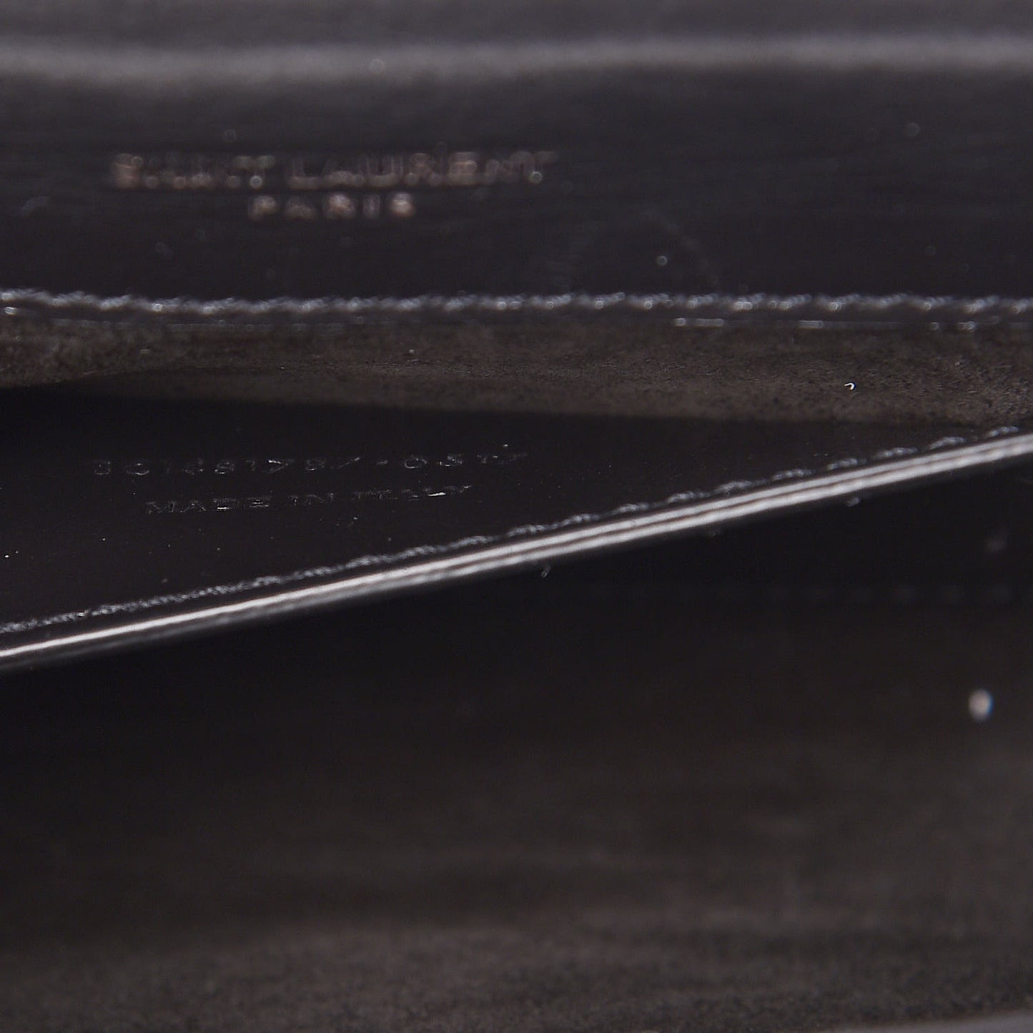 Patent Smoking Clutch Black