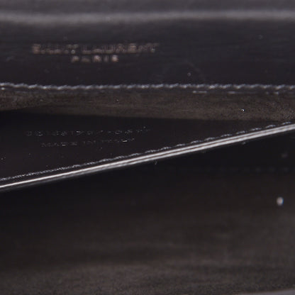 Saint Laurent Patent Smoking Clutch Black 10 of 10