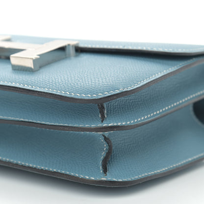 Hermes Epsom Constance 18 Blue Jean 10 of 14