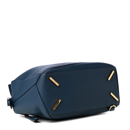 Loewe Calfskin Medium Puzzle Bag Dark Blue 3 of 4