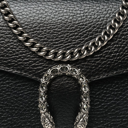 Gucci Calfskin Mini Dionysus Chain Wallet Black 8 of 10