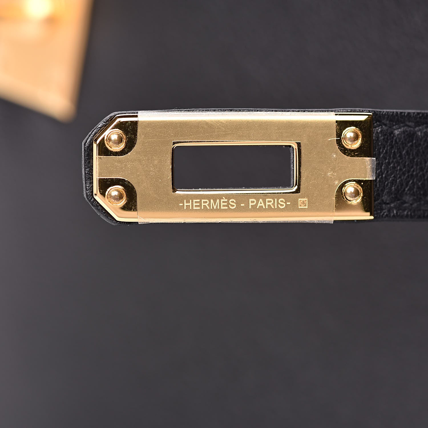 Hermes Swift Kelly Pochette Clutch Black 19 of 24