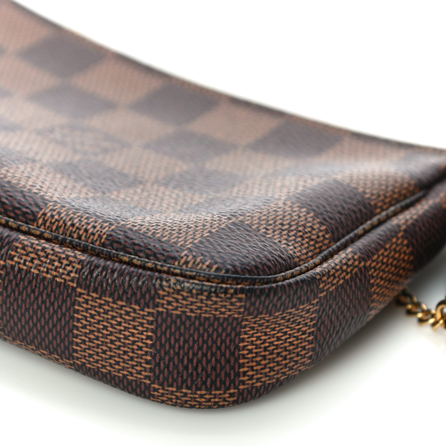 Louis Vuitton Damier Ebene Mini Pochette Accessories 9 of 10