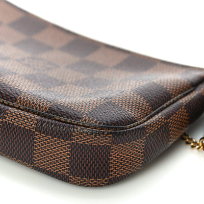 Louis Vuitton Damier Ebene Mini Pochette Accessories 9 of 10