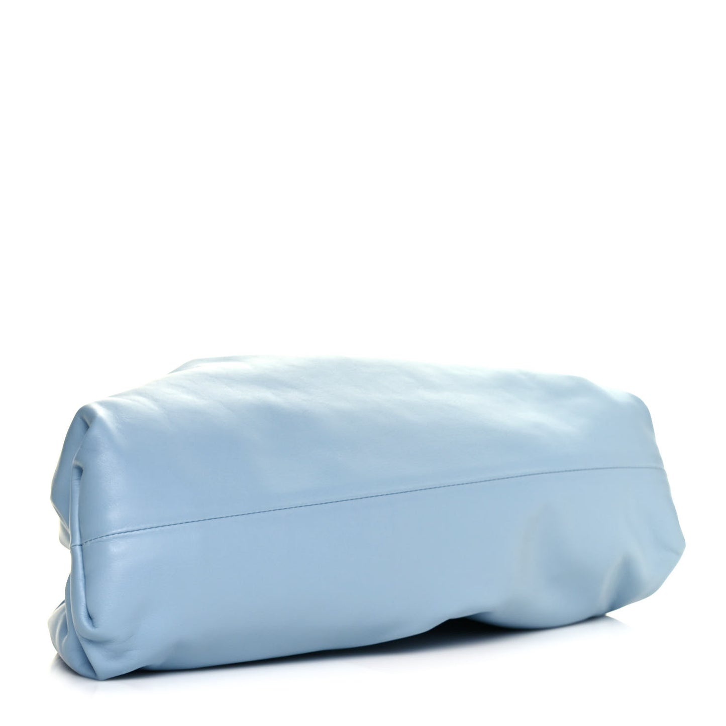 Smooth Butter Calf The Pouch Oversized Clutch Ice