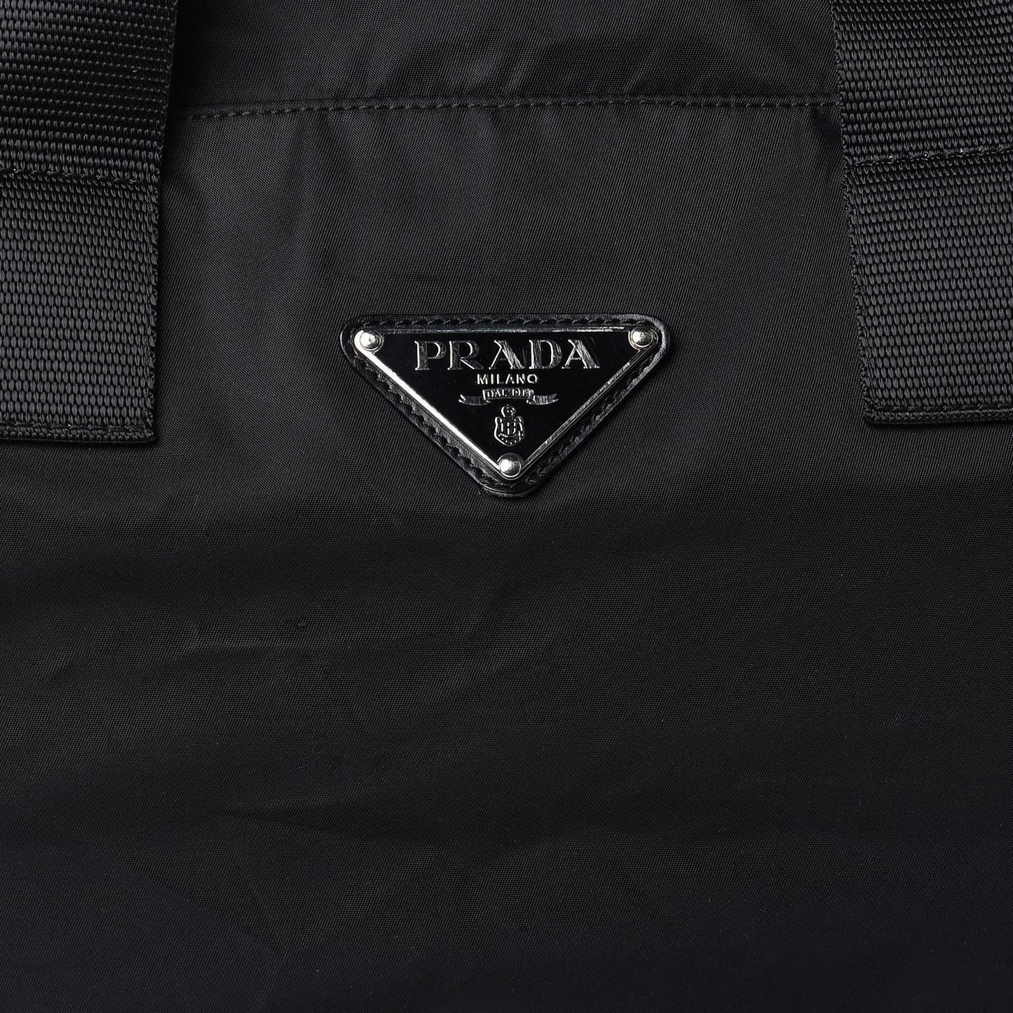 Tessuto Nylon Weekender Black