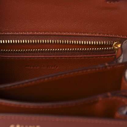 Celine Box Calfskin Small Classic Box Flap Bag Red 9 of 10
