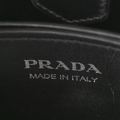 Prada Satin Crystal Small Panier Bucket Bag Metal 6 of 8