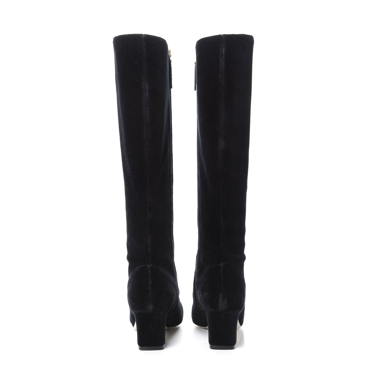 Velvet GG Victoire 55mm Boots 35.5 Black
