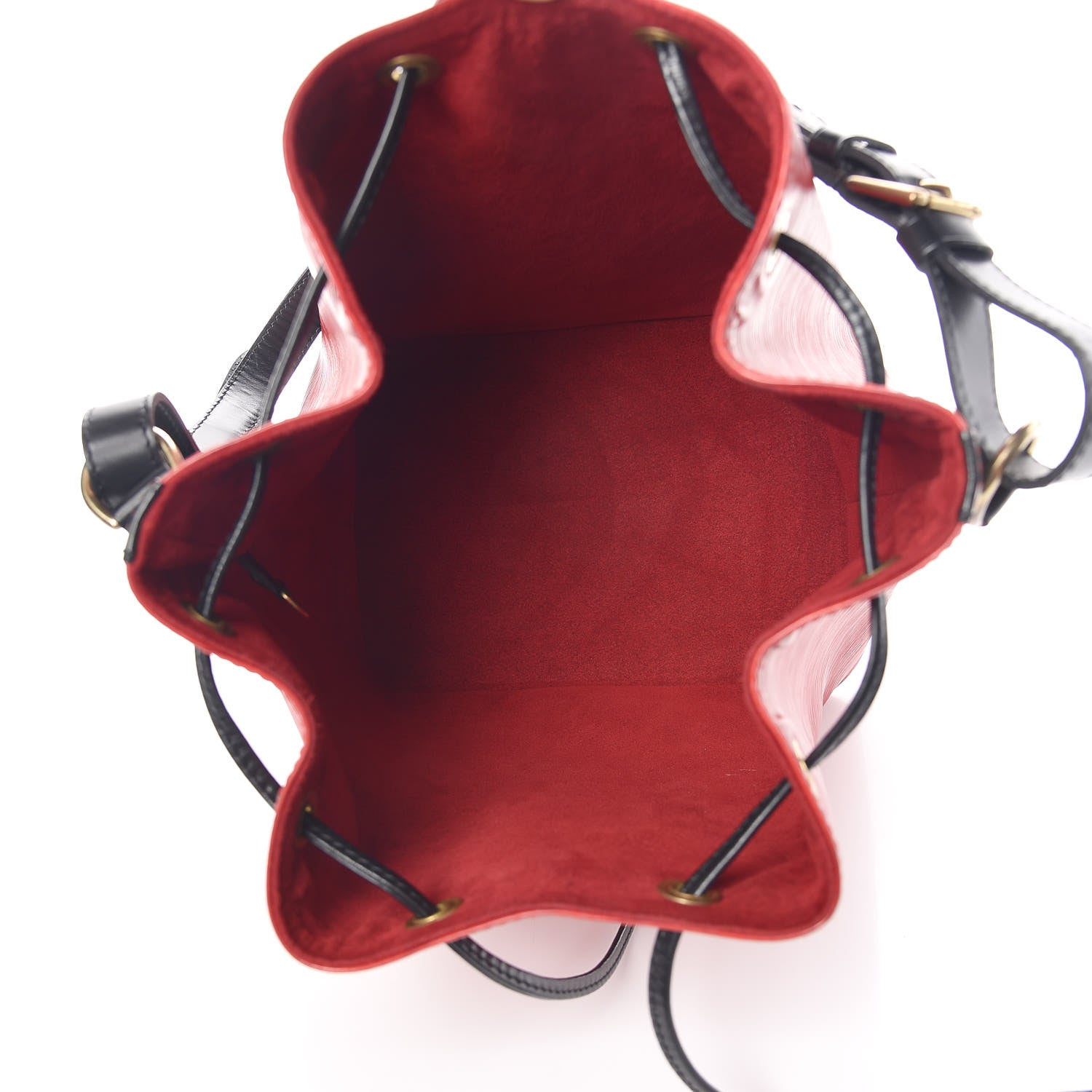 Louis Vuitton Epi Petit Noe Red Black 5 of 8