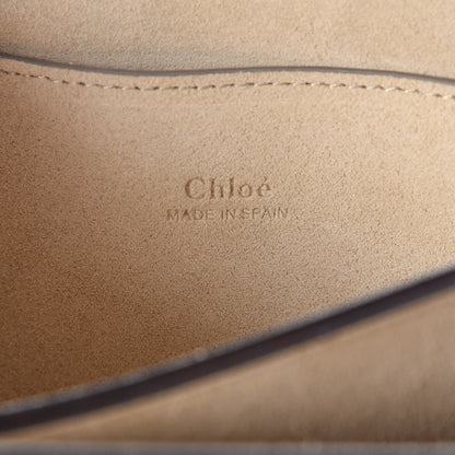 Chloe Suede Calfskin Small Faye Shoulder Bag Tobacco 6 of 6