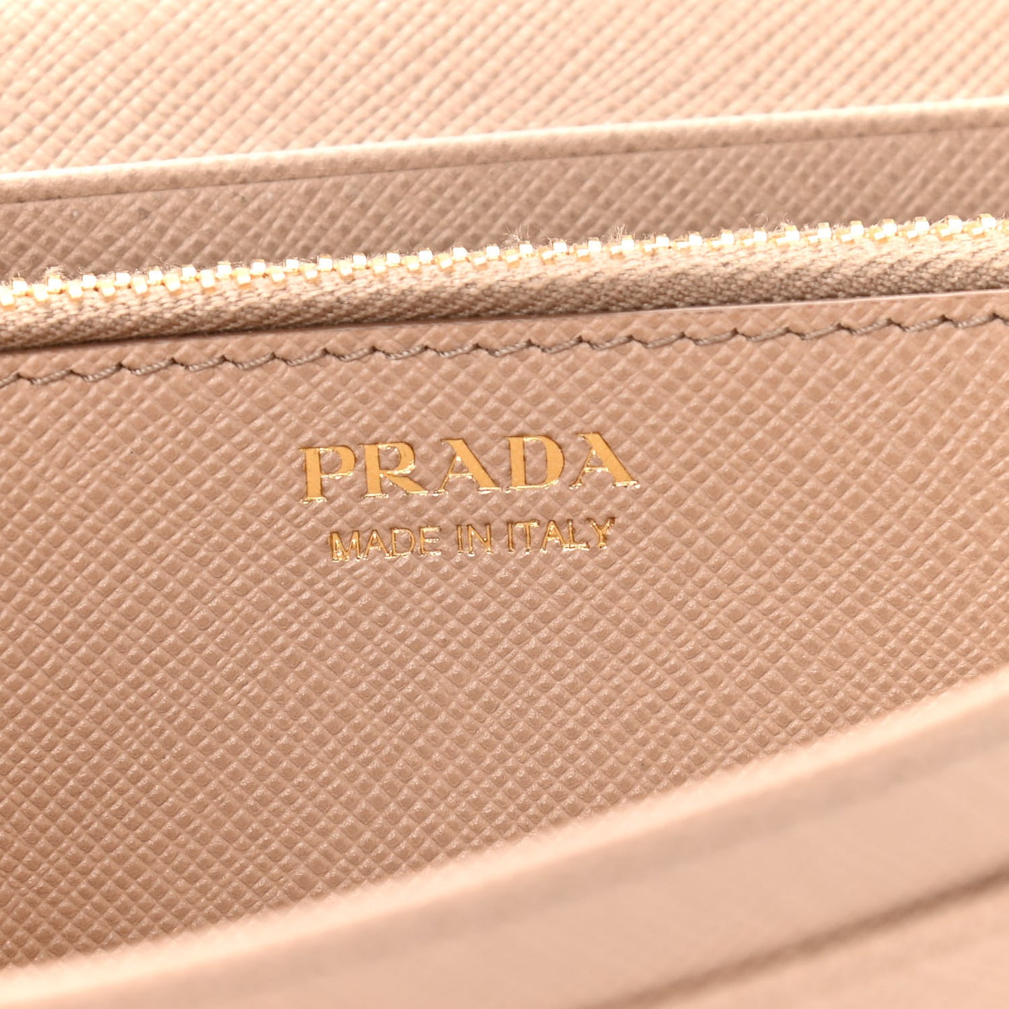 Saffiano Metal Continental Flap Wallet Cammeo